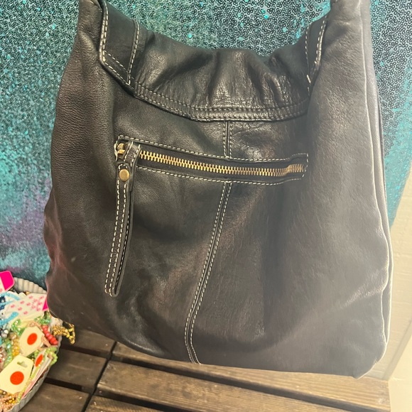 Marco Buggiani Italian leather bag. - Picture 3 of 5